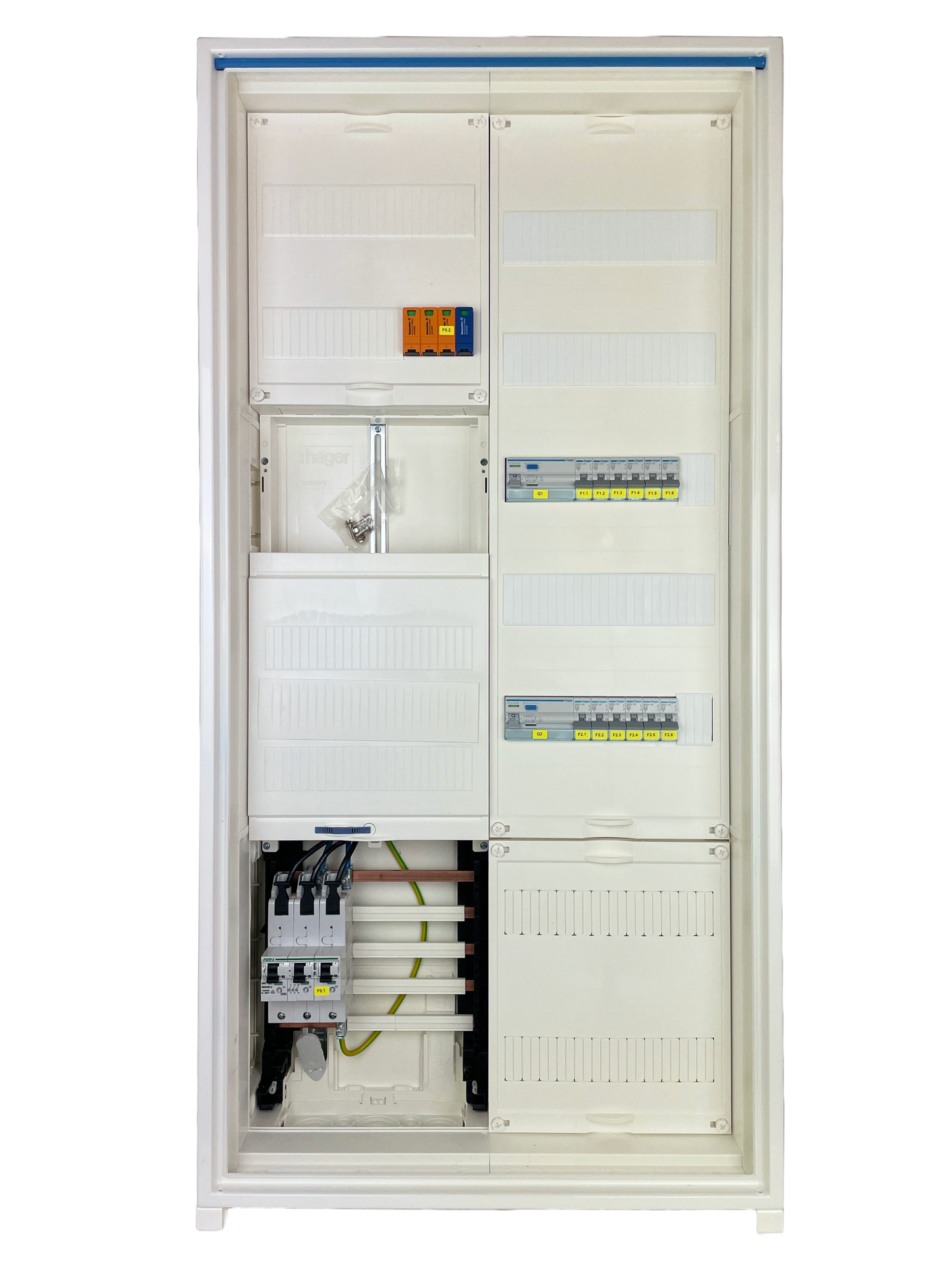 Typ 1.2 | Hager | SLS | ÜSS | 2x FI | 12x B16