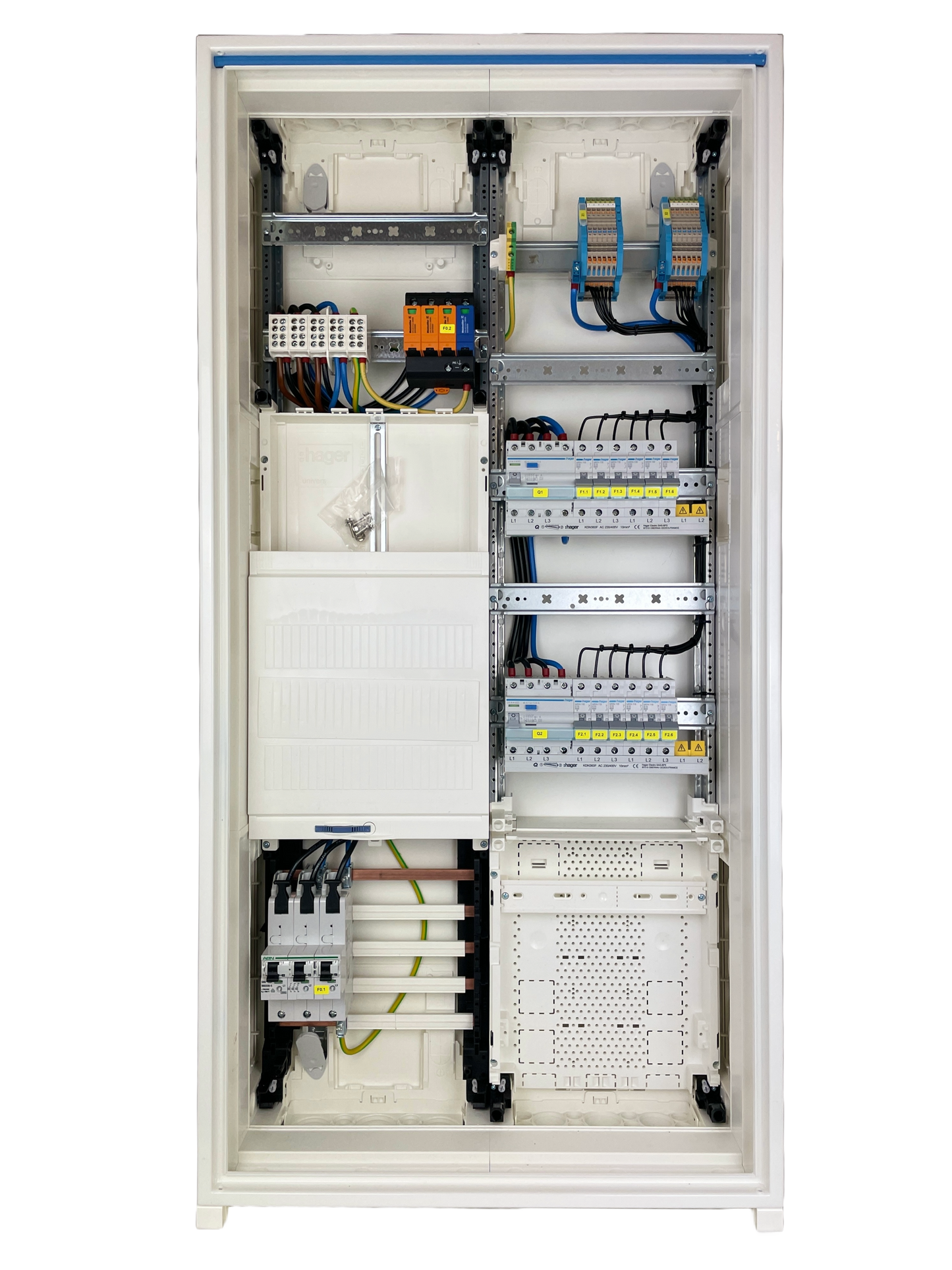 Typ 1.2 | Hager | SLS | ÜSS | 2x FI | 12x B16