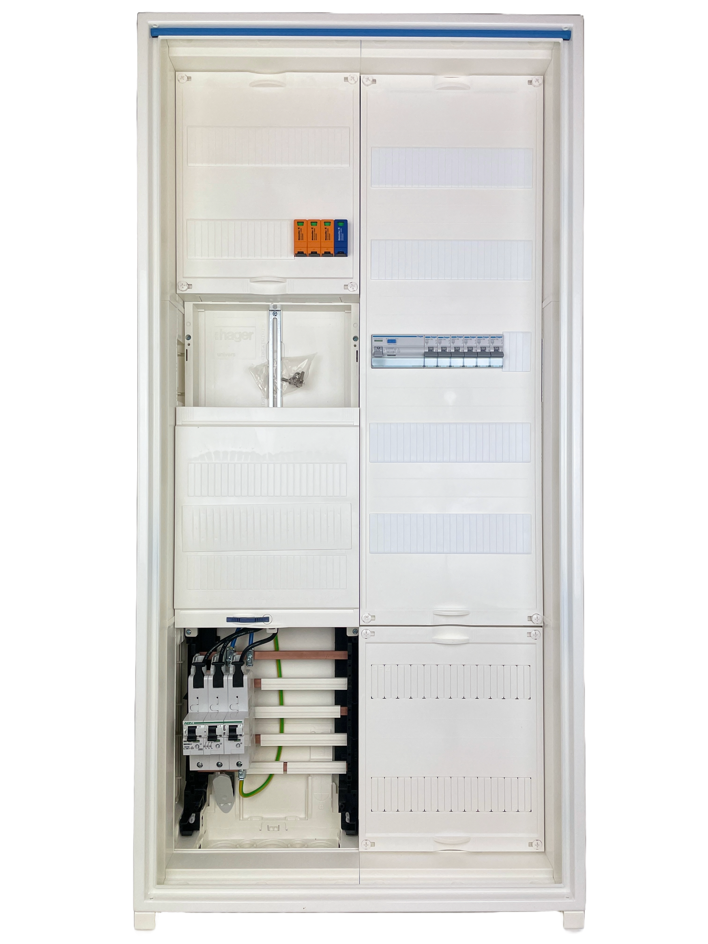Typ 2.1 | Hager | SLS | ÜSS | 1x FI | 6x B16